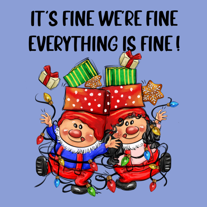Its Fine Were Fine Everything Is Fine Long Sleeve Tee by CowGirlArtShop | Teevron