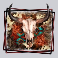 Western Bull Skull Heavyweight Sweatshirt | Teevron