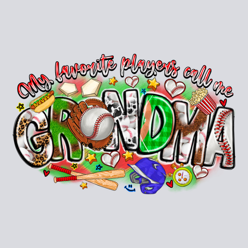 My Favorite Platers Call Me Grandma Baseball Zipper Hoodie by CowhideDigitalArt | Teevron