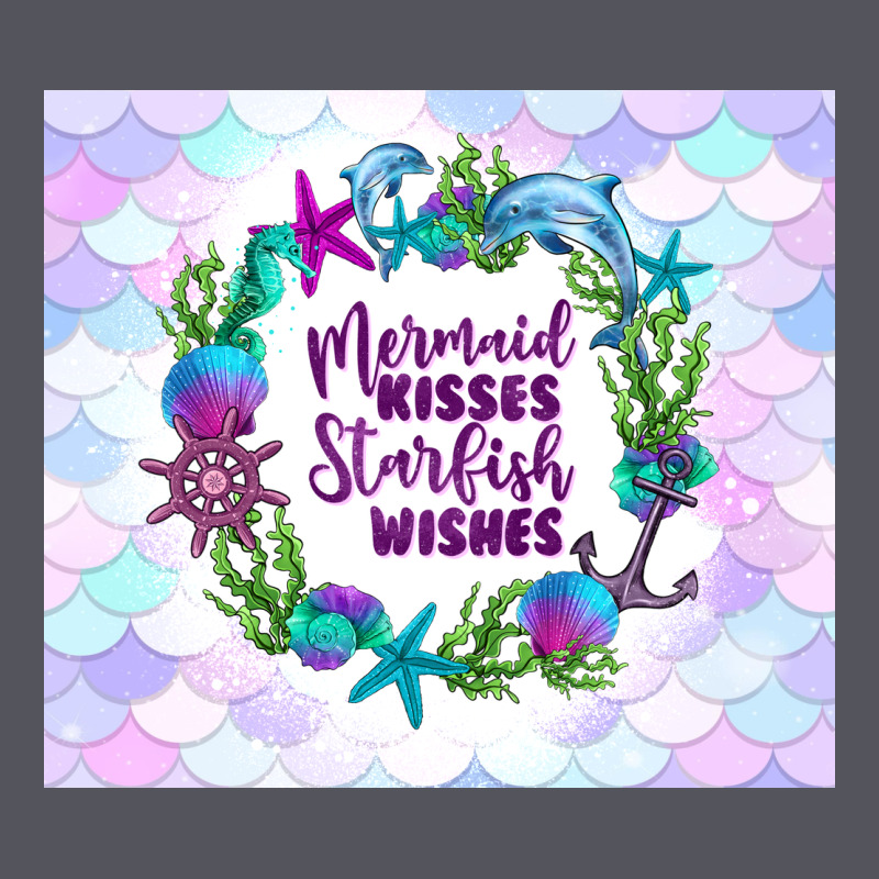 Mermaid Kisses Starfish Wishes Vintage Hoodie by TumblerDesignByShophia | Teevron