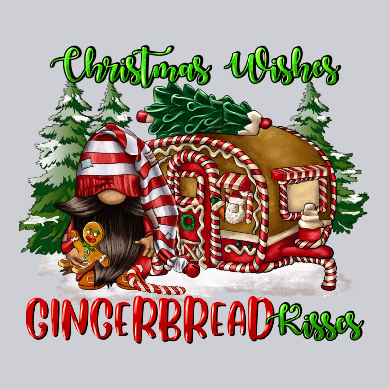 Christmas Wishes Gingerbread Kisses Heavyweight Sweatshirt by FaDigitalArtStudio | Teevron