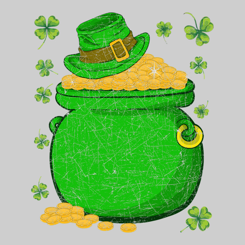 Ireland Leprechaun Hat Pot Of Gold Irish St Patricks Day Premium Tee by lanVoArt | Teevron
