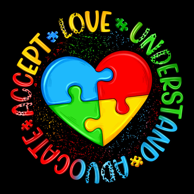 Autism Awareness Puzzle Heart Love Understand Advo Ladies Tee by Artiststas | Teevron