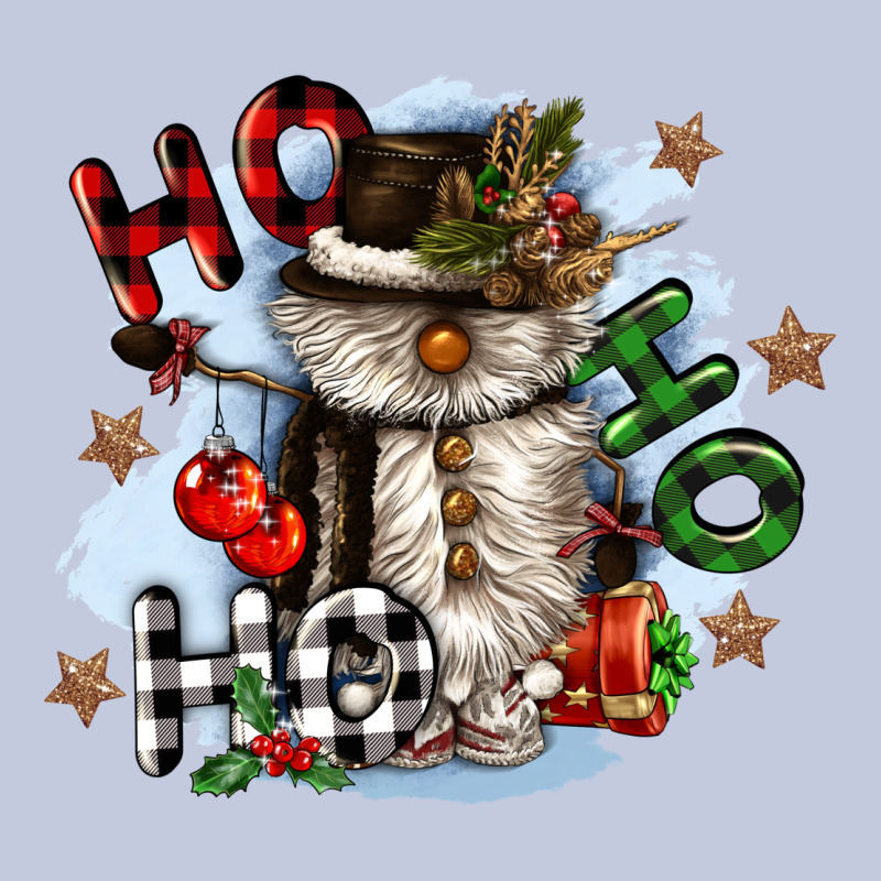 Ho Ho Ho Snowman Gnome Long Sleeve Tee by CowGirlArtShop | Teevron