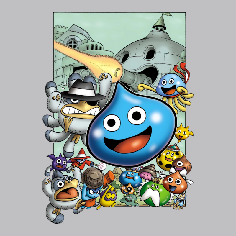 Dragon Quest Slime Print Long Sleeve Tee by lanVoArt | Teevron