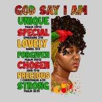 God Say I Am Juneteenth Afro Girl Premium Tee | Teevron