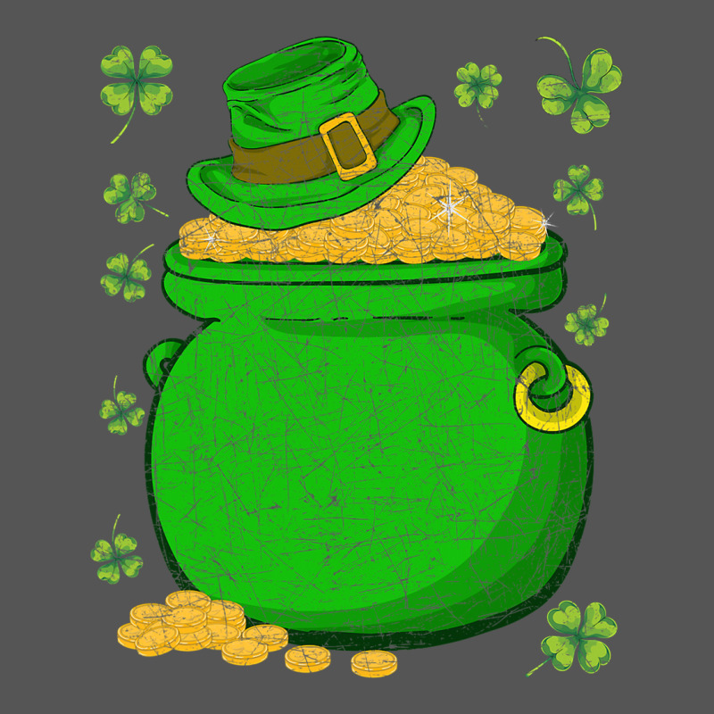 Ireland Leprechaun Hat Pot Of Gold Irish St Patricks Day Zipper Hoodie by lanVoArt | Teevron
