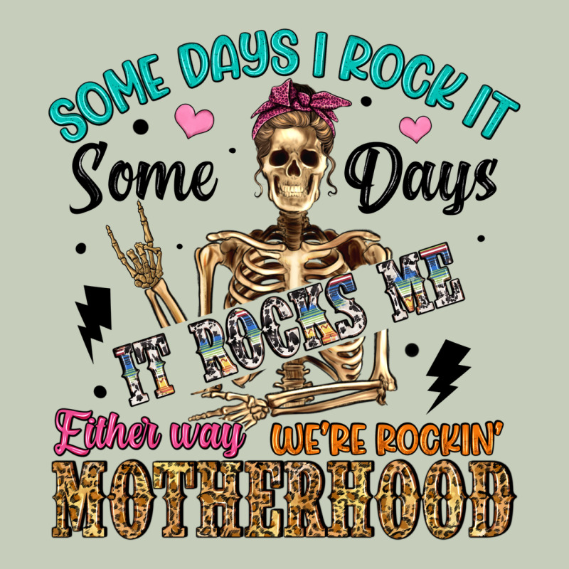 Some Days I Rock It Some Days It Rocks Me Either W Ladies Tee by Artiststas | Teevron