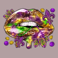 Mardi Gras Lips Vintage Hoodie | Teevron