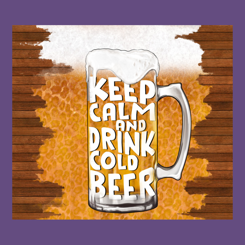 Keep Calm And Drink Cold Beer Vintage Hoodie by TumblerDesignByShophia | Teevron
