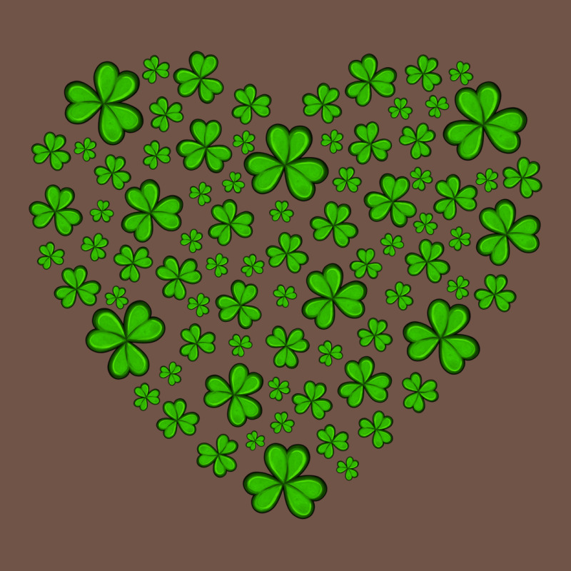 Shamrock Heart Premium Sweatshirt by Artiststas | Teevron