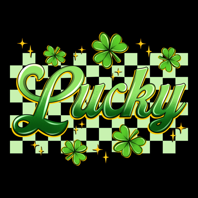 Checkered Lucky Premium Sweatshirt by Artiststas | Teevron