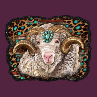 Merino Ram With Leopard Background Urban Hoodie | Teevron