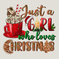 Just A Girl Who Loves Christmas Heavy Core Tee | Teevron