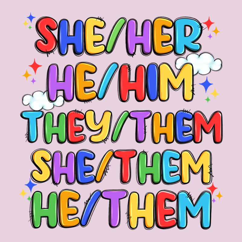 Pride Pronouns Ladies Tee by Artiststas | Teevron