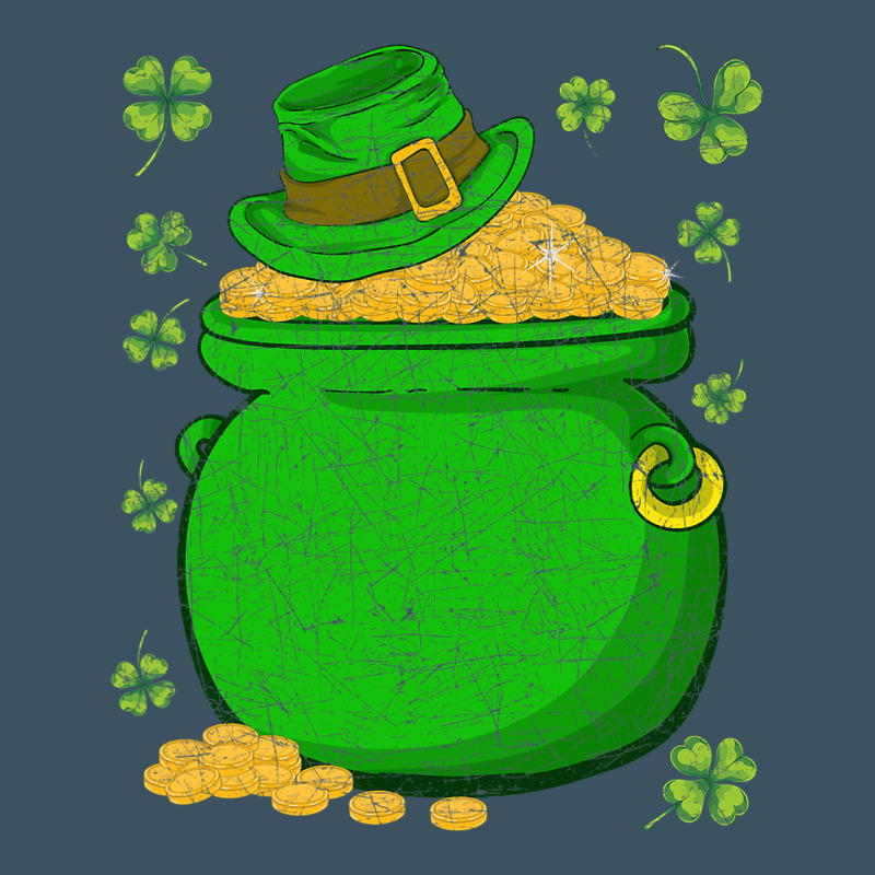 Ireland Leprechaun Hat Pot Of Gold Irish St Patricks Day Urban Hoodie by lanVoArt | Teevron