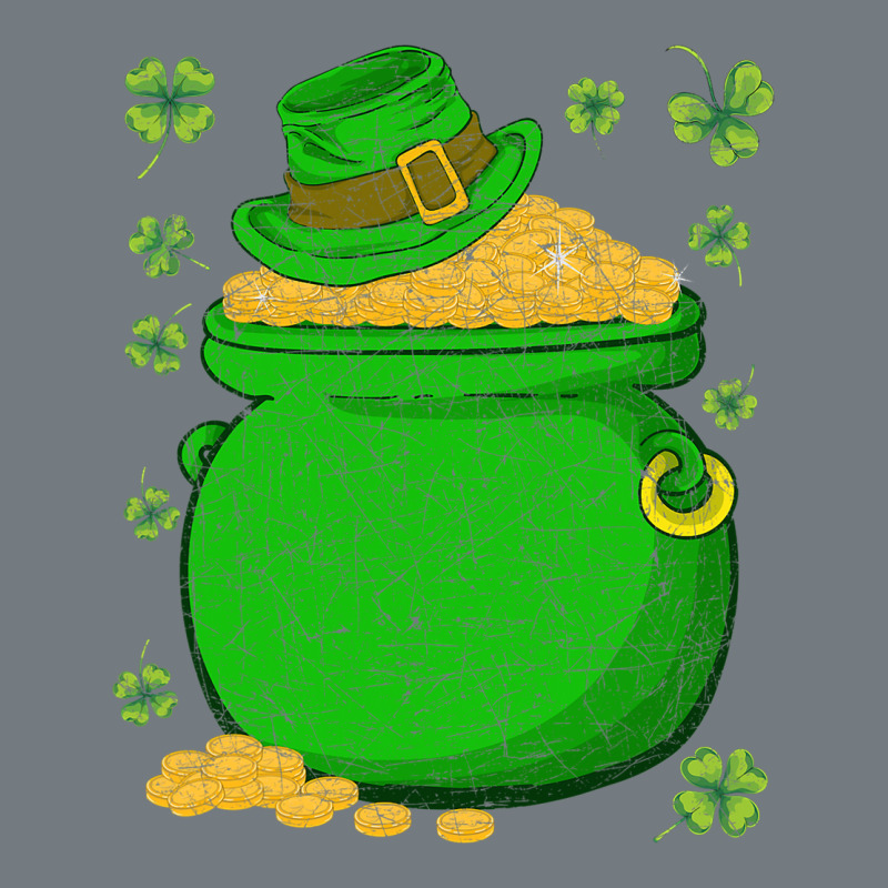 Ireland Leprechaun Hat Pot Of Gold Irish St Patricks Day Heavyweight Sweatshirt by lanVoArt | Teevron