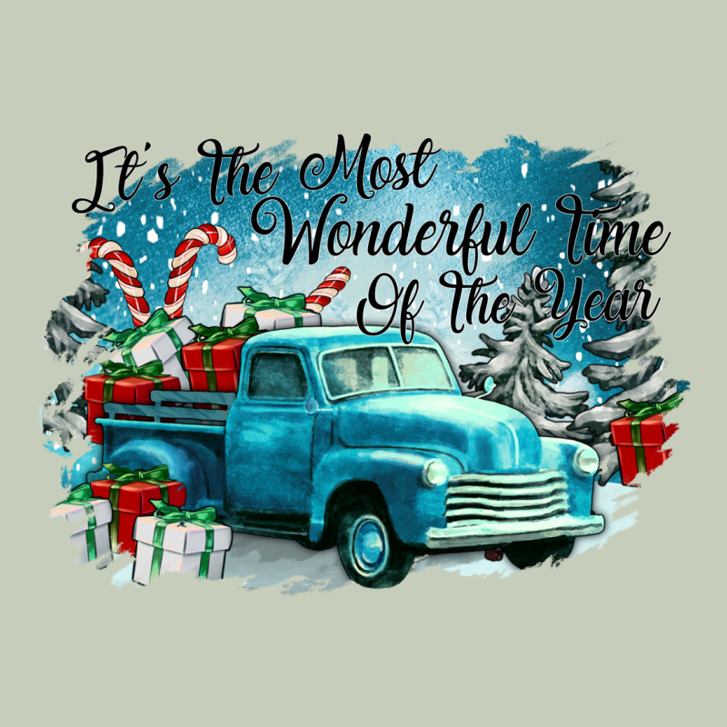 Its The Wonderful Time Of The Year Truck Long Sleeve Tee by CowGirlArtShop | Teevron