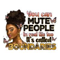 you can mute people in real life too it's called b | Teevron