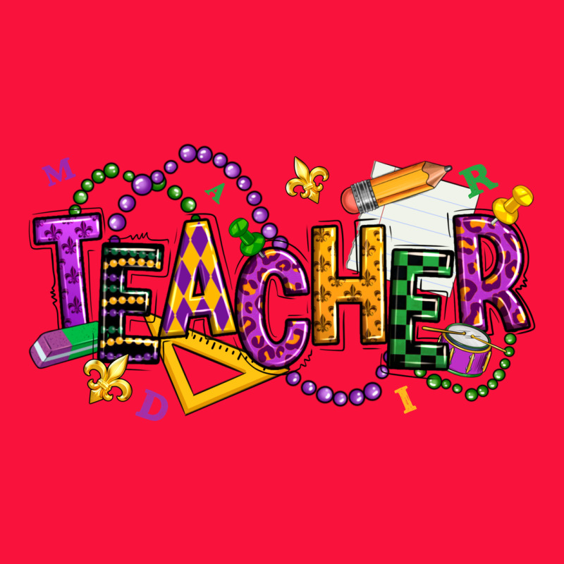 Mardi Gras Teacher Classic Tee by texasbilliewilder | Teevron