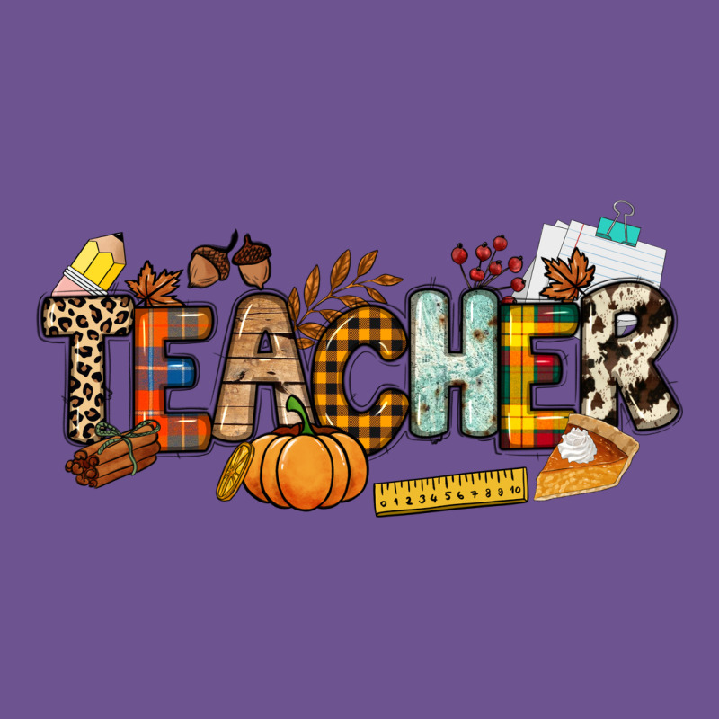 Fall Teacher Vintage Tee by NancyCooperArtShop | Teevron