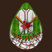 Baseball And Western Roses Teardrop  2 Heavy Core Tee | Teevron