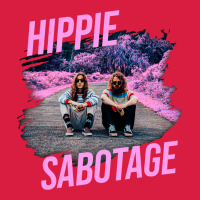 Hippie Sabotage Aesthetic Style Photo With Text Premium Hoodie | Teevron