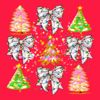 Christmas Trees And Bow Zipper Hoodie | Teevron