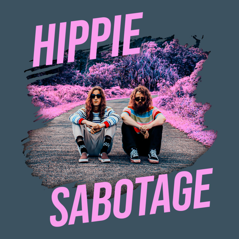 Hippie Sabotage Aesthetic Style Photo With Text Urban Heavy Tee by lanVoArt | Teevron