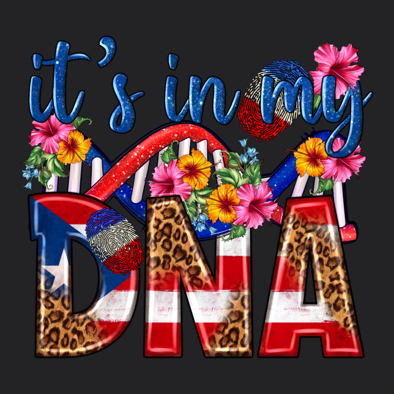 Its In My Dna Puerto Rico Vintage Tee by texasbilliewilder | Teevron