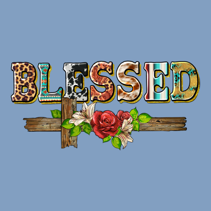 Blessed And Floral Cross Urban Hoodie by BarkalooDesign | Teevron