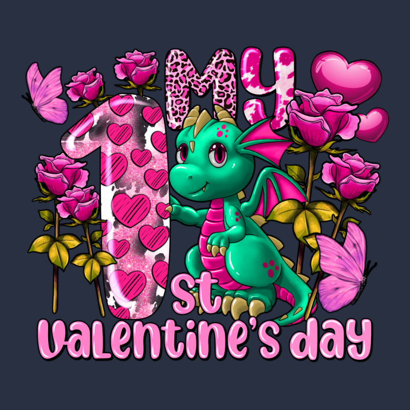 My First Valentine's Day Dragon Heavyweight Sweatshirt by FaDigitalArtStudio | Teevron