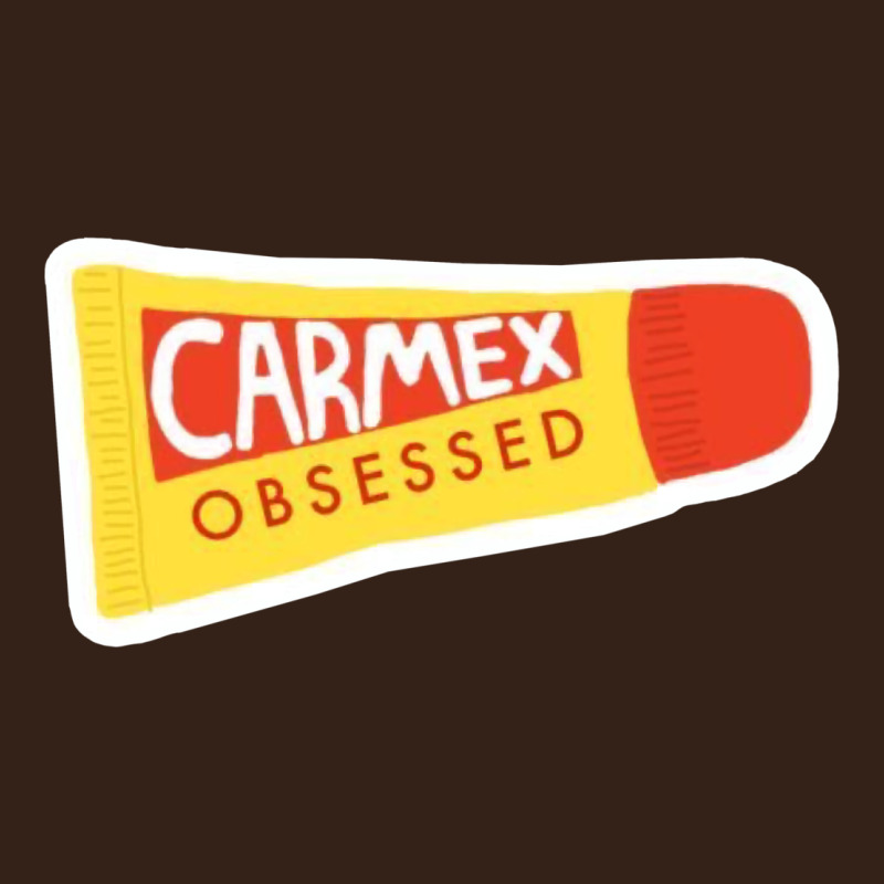 Carmex Obsessed Sticker Heavy Core Tee by lanVoArt | Teevron