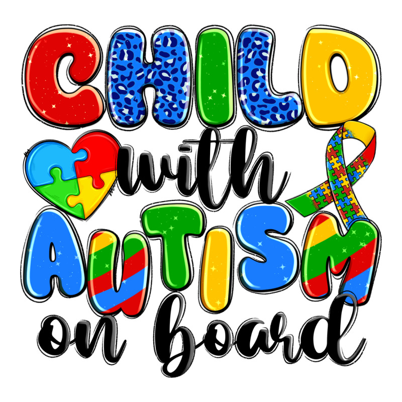 Child With Autism On Board Premium Tee by Artiststas | Teevron