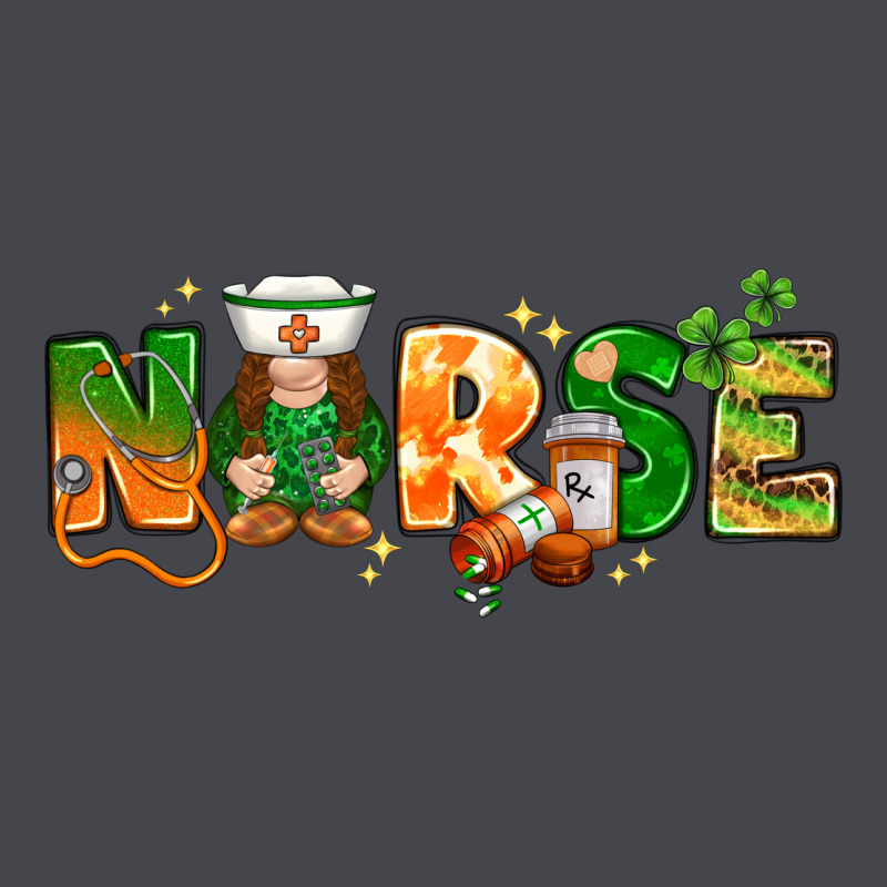 St Patricks Day Nurse With Gnome Classic Tee by NancyCooperArtShop | Teevron