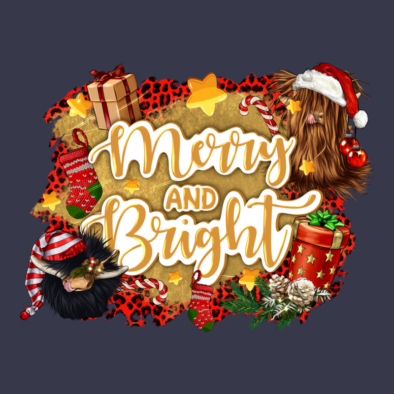 Merry And Bright Long Sleeve Tee by CowGirlArtShop | Teevron