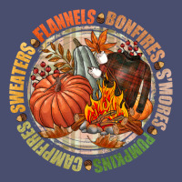 Bonfires Flannels Smores Campfires Pumpkin Vintage Tee | Teevron