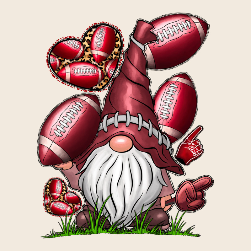 American Football Gnome Zipper Hoodie by CowhideDigitalArt | Teevron