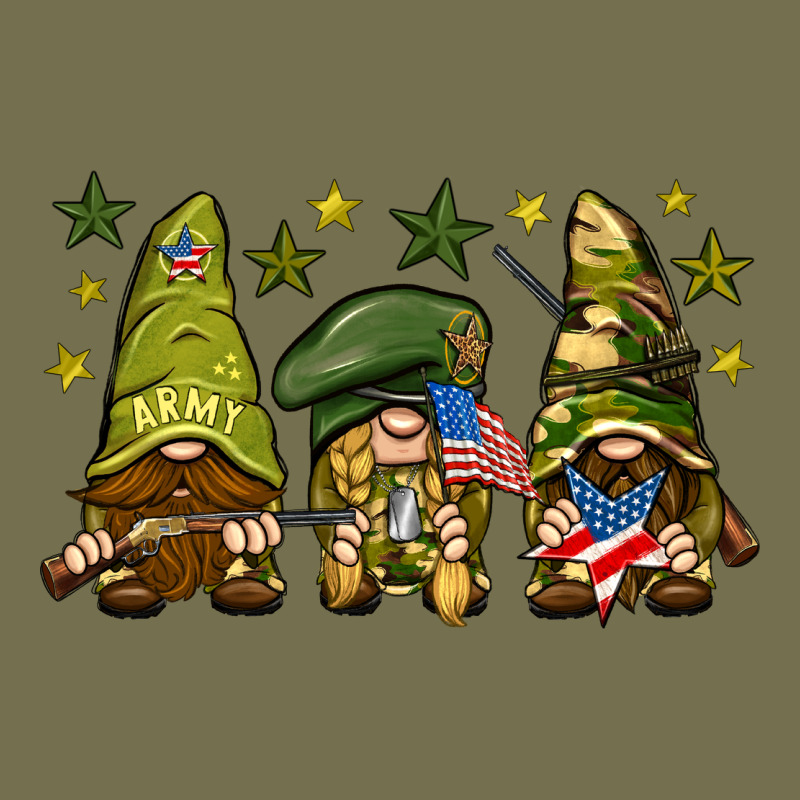 Army Gnomes 4th Of July Vintage Hoodie by HowdyJamesFarm | Teevron