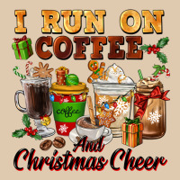 I Run On Coffee And Christmas Cheer Heavyweight Sweatshirt | Teevron