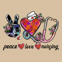 Peace Love Nursing Heavyweight Hoodie | Teevron