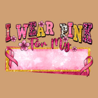 Personalized I Wear Pink For My Vintage Tee | Teevron