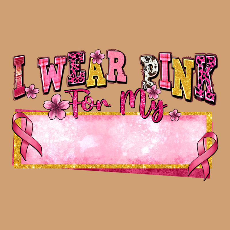 Personalized I Wear Pink For My Vintage Tee by texasbilliewilder | Teevron