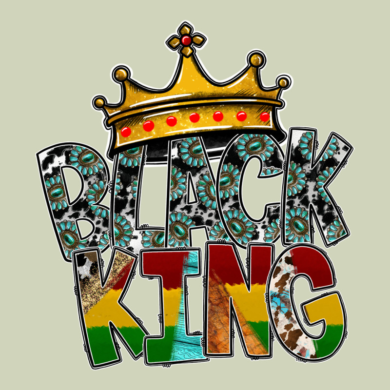 Black King Heavyweight Hoodie by SublimationCraftShop | Teevron