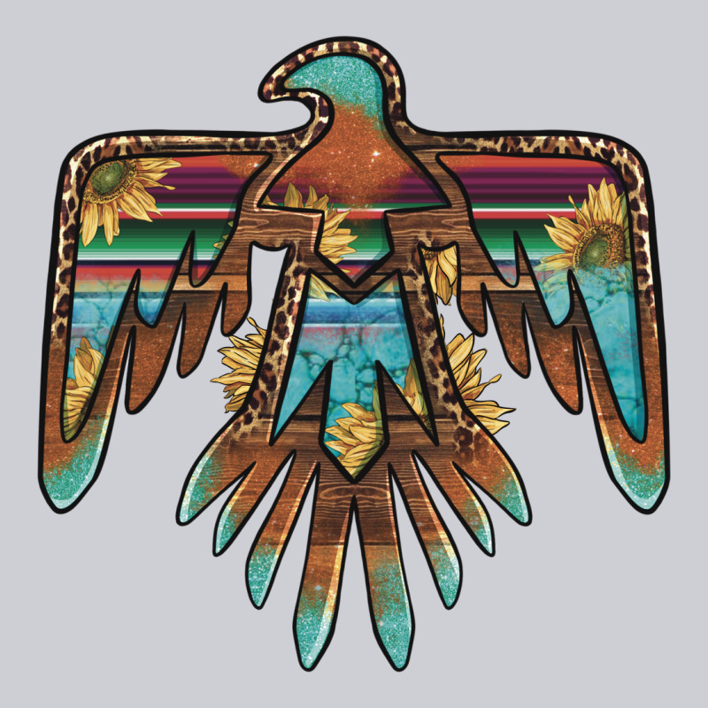 Thunderbird With Sunflowers Urban Hoodie by BarkalooDesign | Teevron