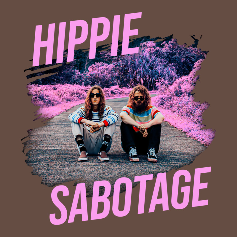 Hippie Sabotage Aesthetic Style Photo With Text Long Sleeve Tee by lanVoArt | Teevron