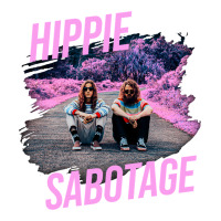 hippie sabotage aesthetic style photo with text | Teevron