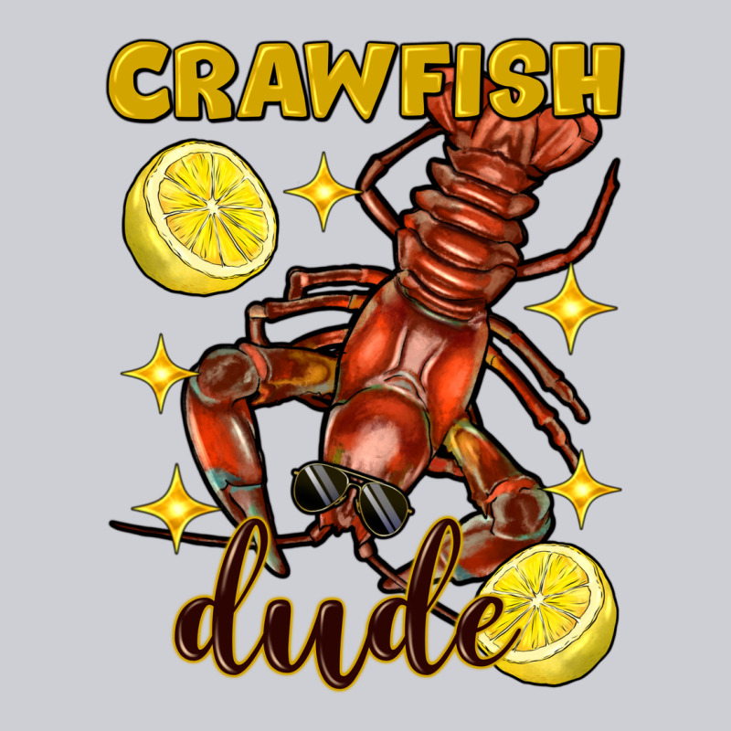 Mardi Gras Crawfish Dude Heavyweight Sweatshirt by FaDigitalArtStudio | Teevron