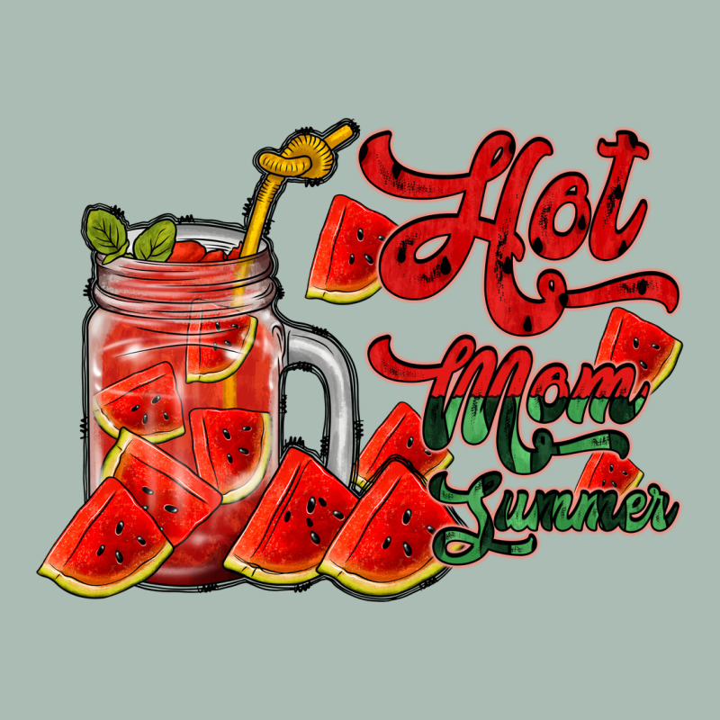 Hot Mom Summer Watermelon Classic Tee by RacoonDesign | Teevron