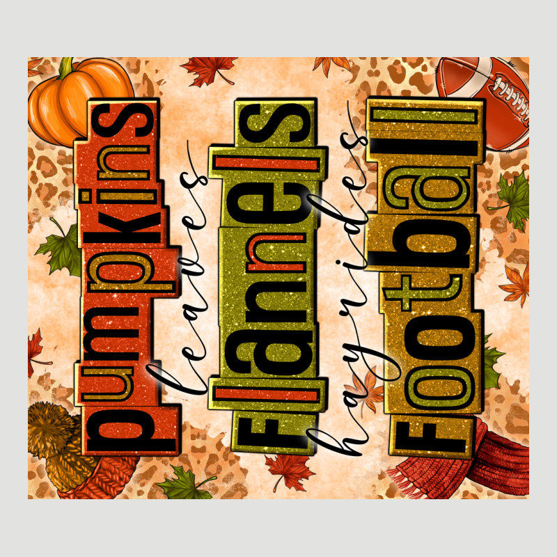 Pumpkins Leaves Flannels Hayrides Football Classic Tee by texasbilliewilder | Teevron